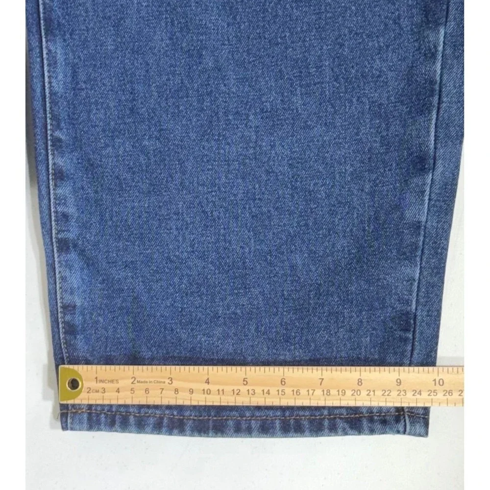 Liquid Venom Baggy Leg Jeans 34x32 (fits 34x29.5) Dark Wash Y2K Skater Grunge
